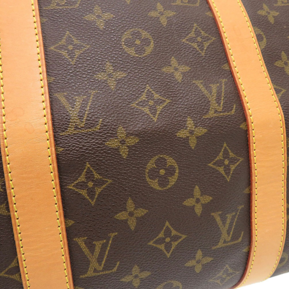 LOUIS VUITTON Brown Monogram Keepall 50 Boston Bag - Picture 8 of 10